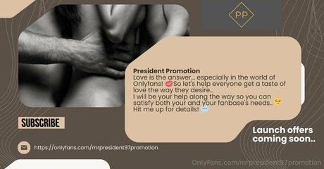 Mrpresident97promotion nude leaked OnlyFans photo #1