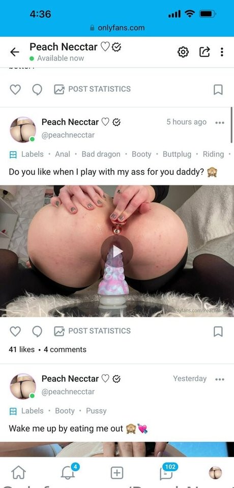 Peachnecctarfree nude leaked OnlyFans pic