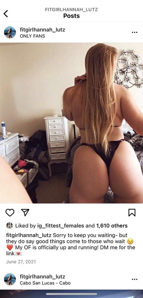 Hannah_lutz nude leaked OnlyFans pic