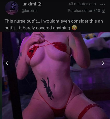 Lunximi nude leaked OnlyFans pic