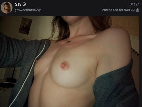 Sweetbutsavvy nude leaked OnlyFans pic