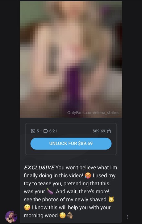 Elena Strikes nude leaked OnlyFans pic