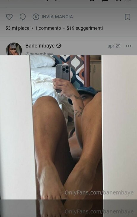 Bane Mbaye nude leaked OnlyFans pic