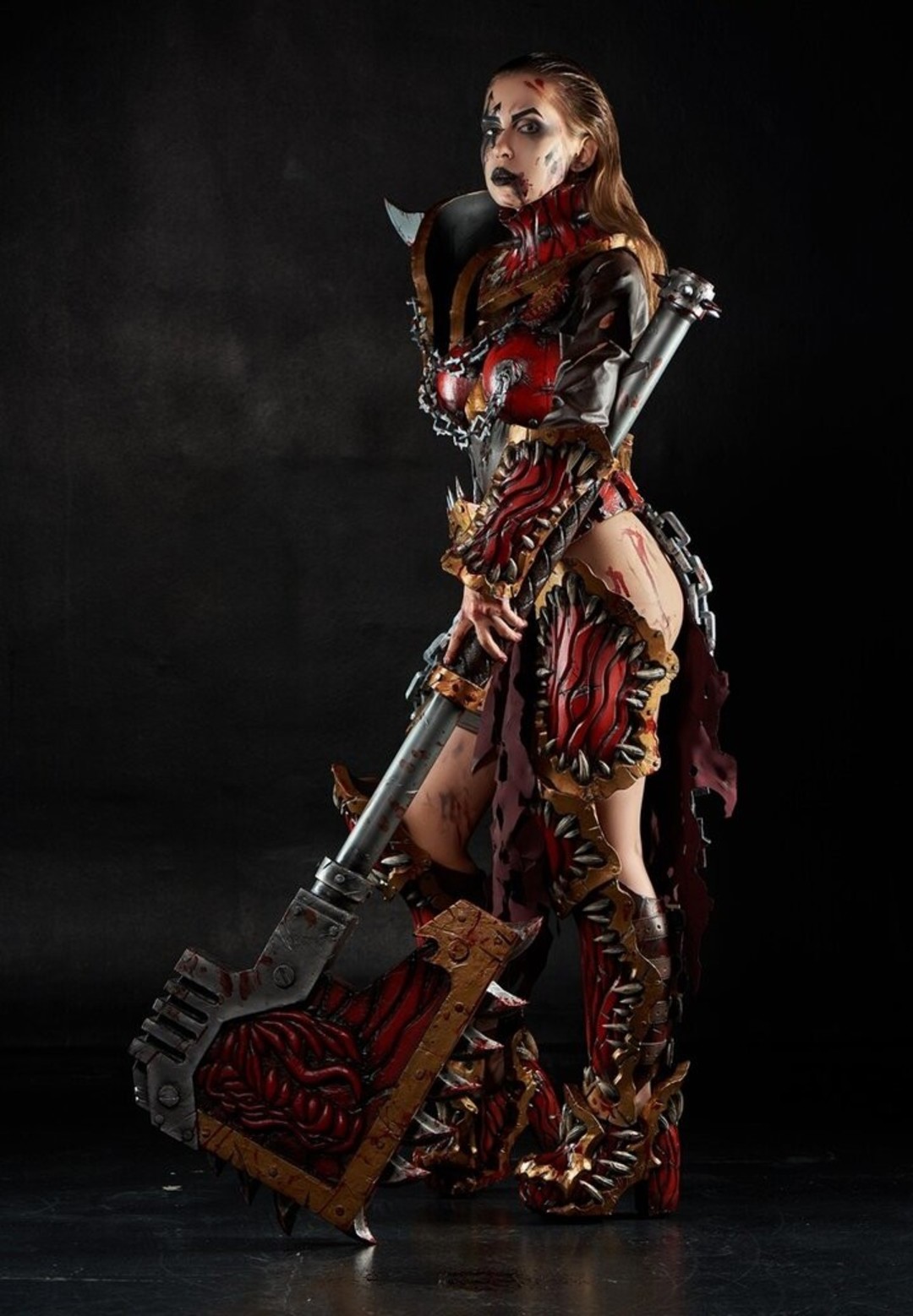 Majorkill s Warhammer 40k Cosplay Nude OnlyFans Leaked Photo 3