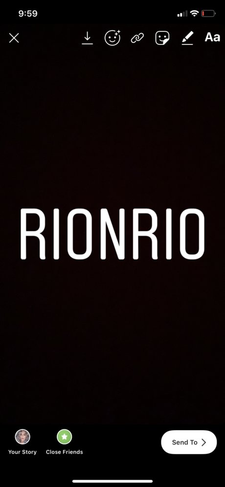 RionRio nude leaked OnlyFans pic