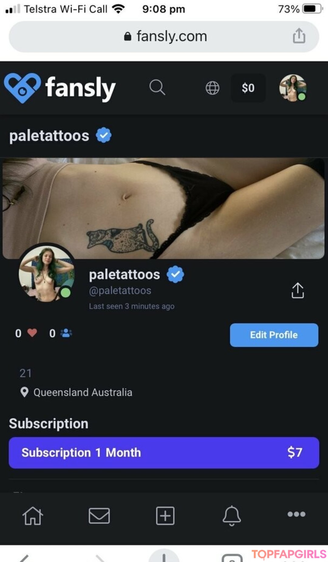 Pale Tattoos Nude Leaked OnlyFans Photo #117