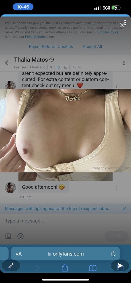 Thalia Matos nude leaked OnlyFans pic