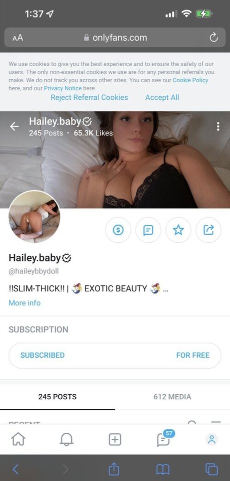 Haileybbydollrec nude leaked OnlyFans pic