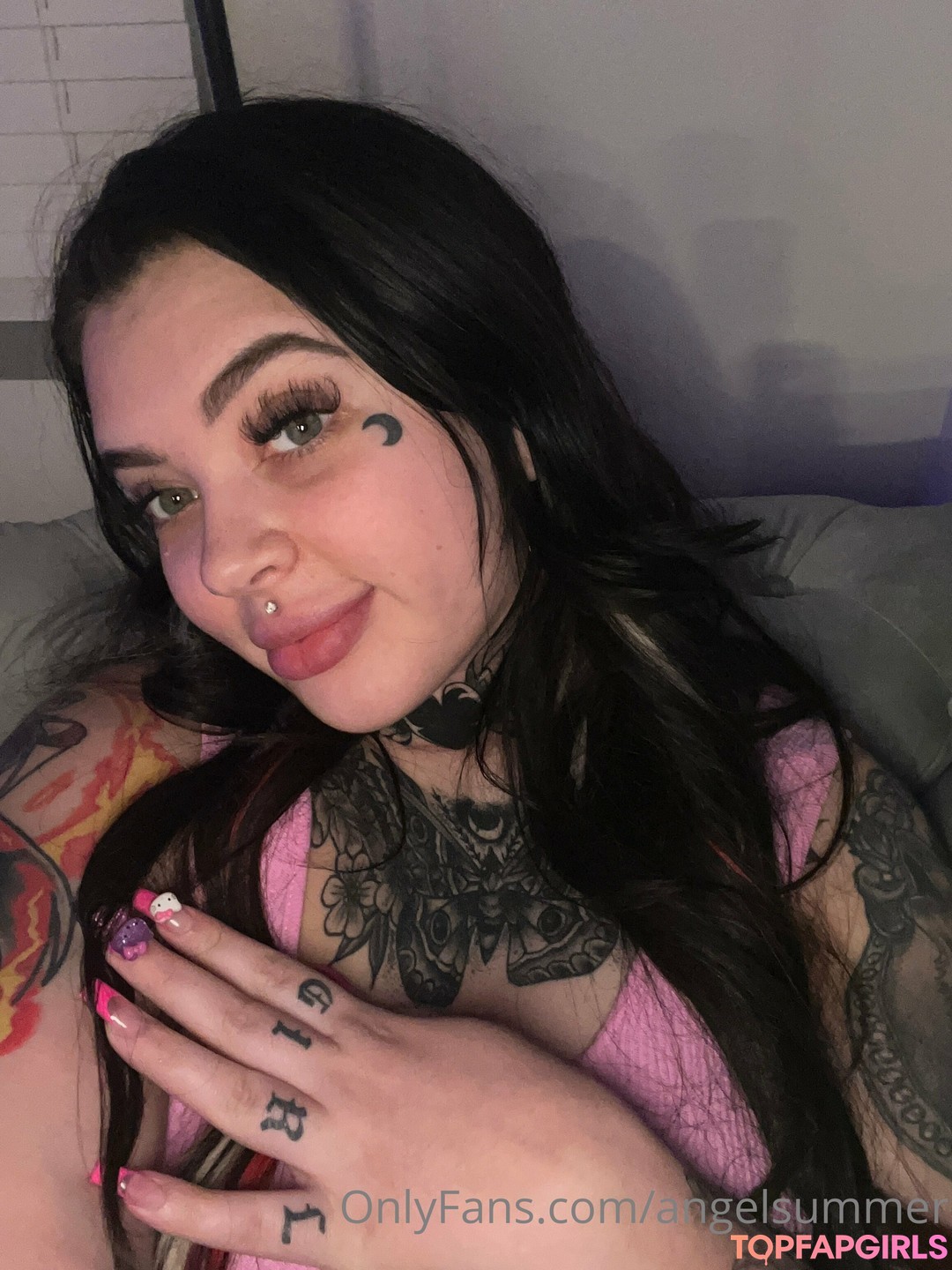 Goth Angel Summer Nude Leaked OnlyFans Photo #97