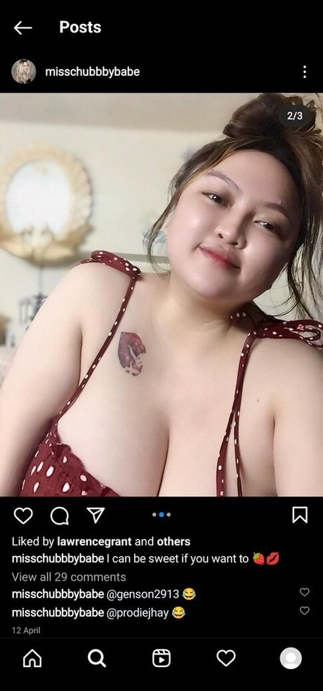 Misschubbbybabe nude leaked OnlyFans pic