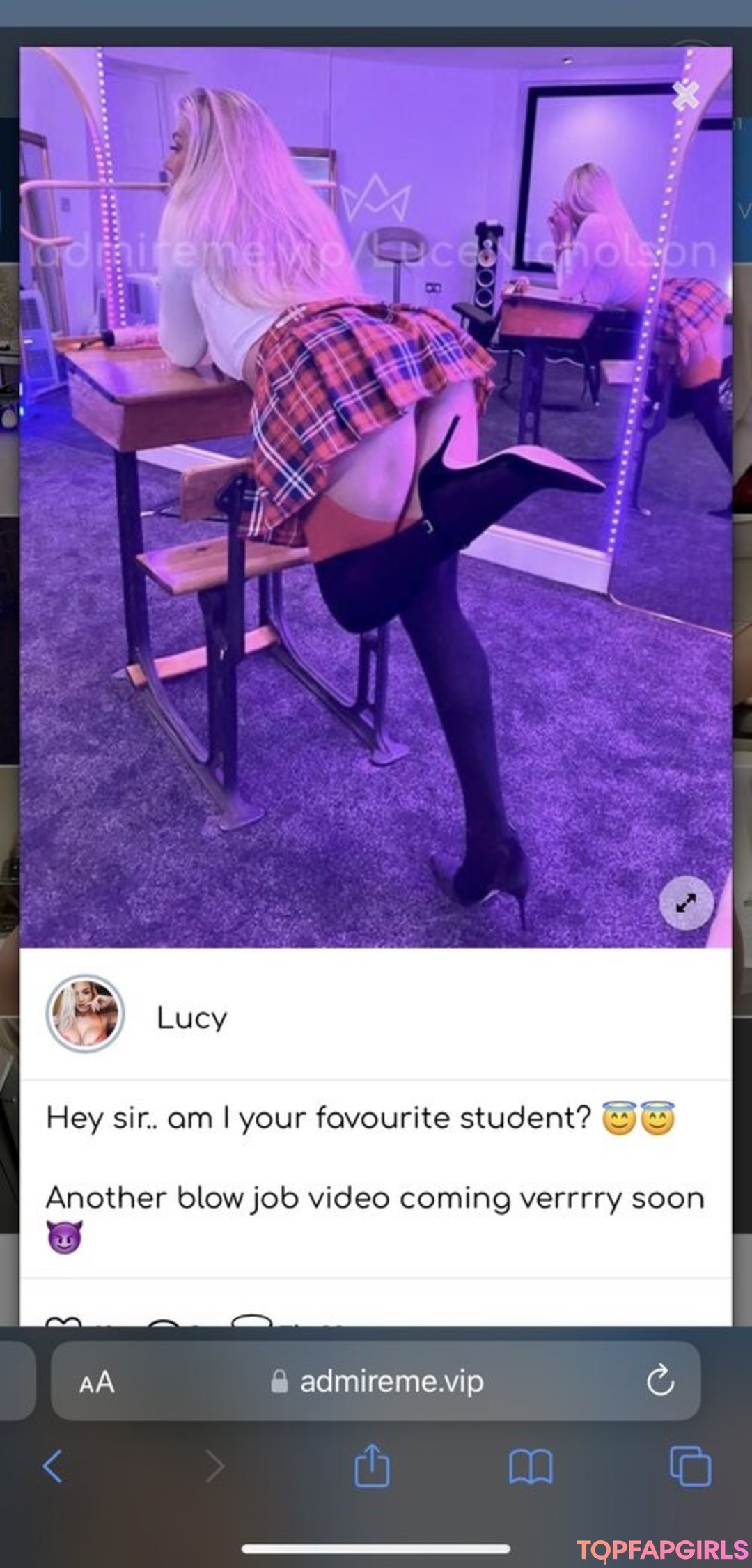 Lucy Nicholson Nude Leaked OnlyFans Photo #1