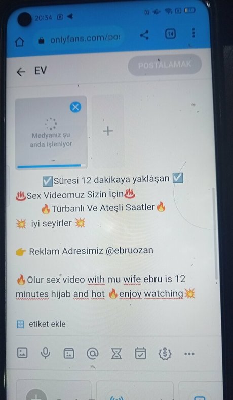 Ebruozan nude leaked OnlyFans pic