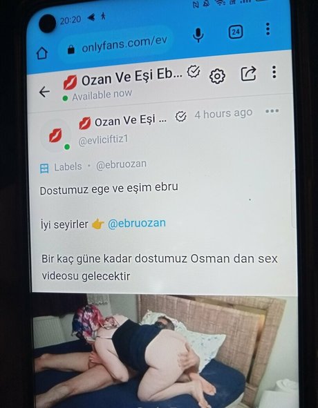 Ebruozan nude leaked OnlyFans pic