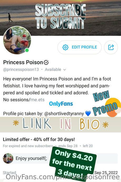 Princesspoisonfree nude leaked OnlyFans pic