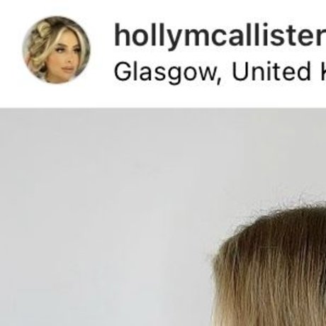 Holly McAllister nude leaked OnlyFans pic