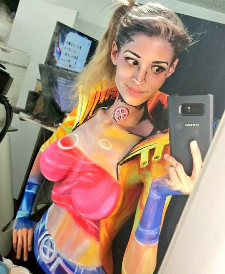 Kay Pike Bodypainter nude leaked OnlyFans pic