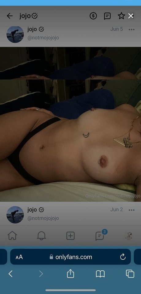 Notmojojojo nude leaked OnlyFans pic