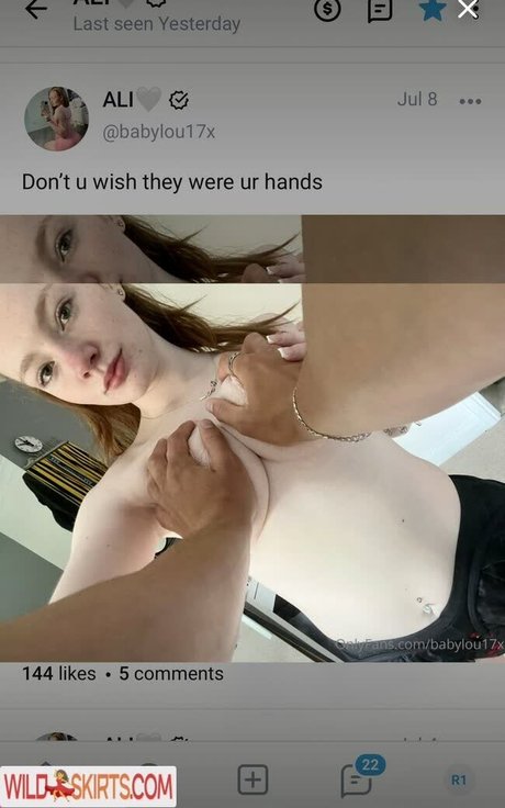 Babylou17x nude leaked OnlyFans pic