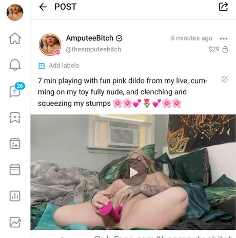 Theamputeebitch nude leaked OnlyFans photo #224