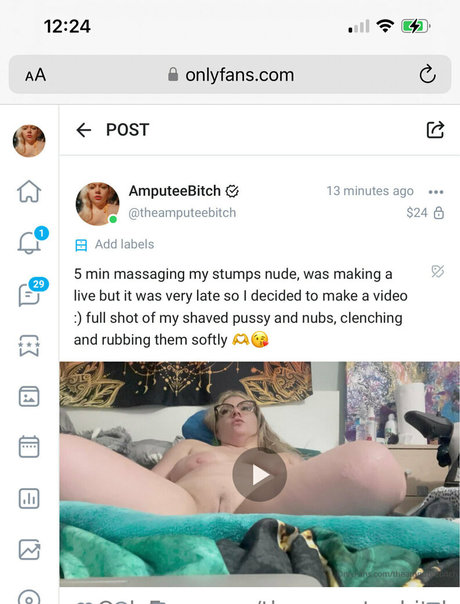 Theamputeebitch nude leaked OnlyFans photo #230