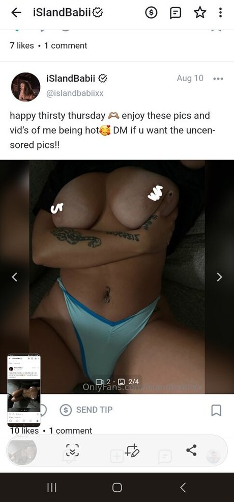 ISlandBabii nude leaked OnlyFans pic