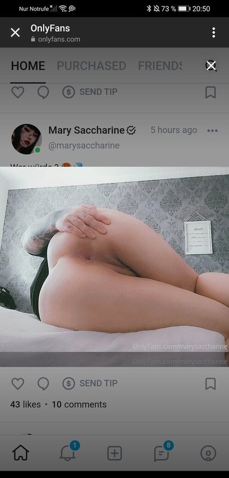 Marysaccharine nude leaked OnlyFans pic