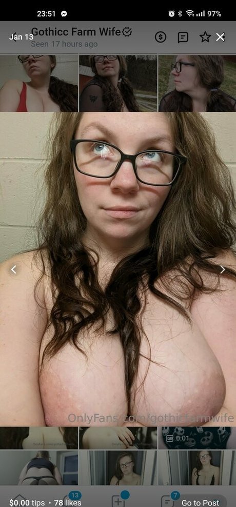 Gothicfarmwife nude leaked OnlyFans pic