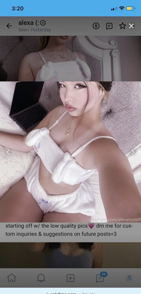 Alexaisobell nude leaked OnlyFans pic