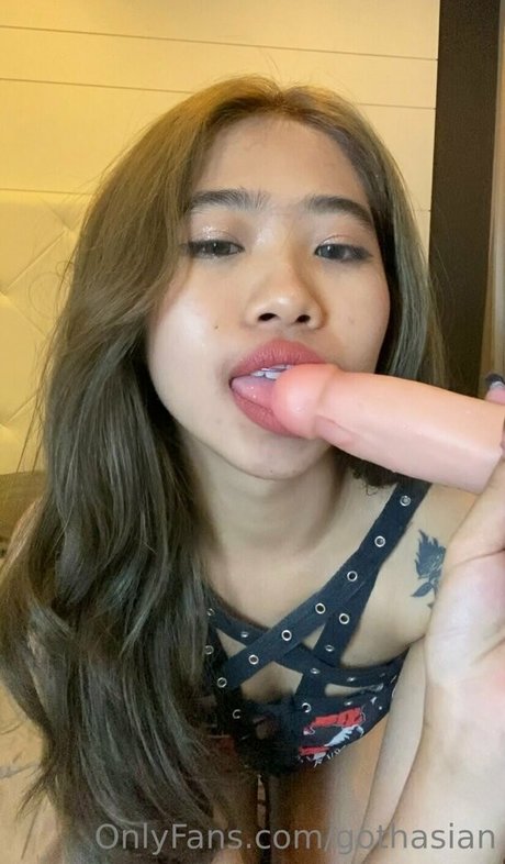Gothasian nude leaked OnlyFans photo #5