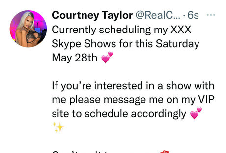 Courtneytaylor nude leaked OnlyFans pic