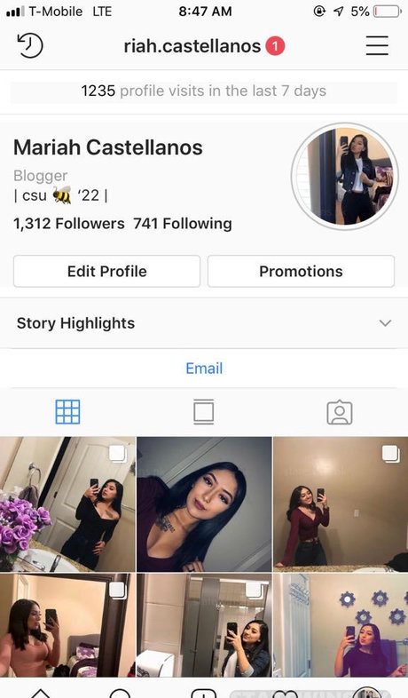 Mariah Castellanos nude leaked OnlyFans pic