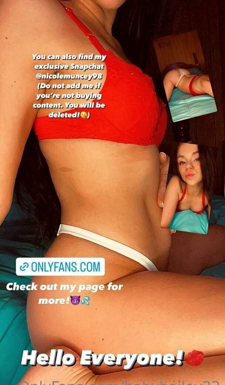 Babybailey22 nude leaked OnlyFans pic