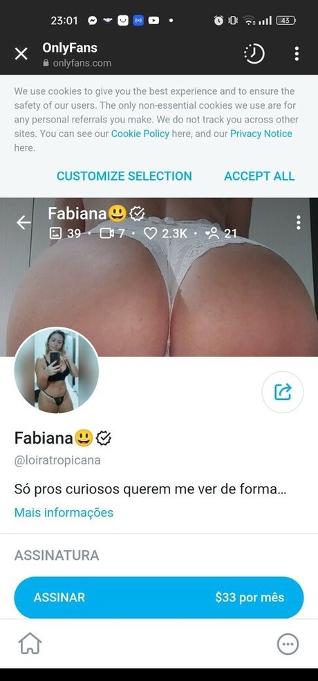 Loiratropicana nude leaked OnlyFans pic