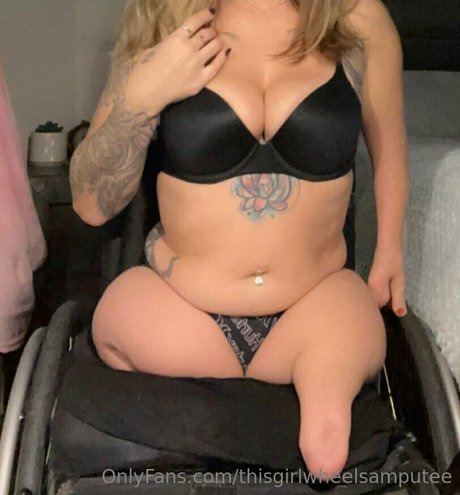 Thisgirlwheelsamputee nude leaked OnlyFans pic