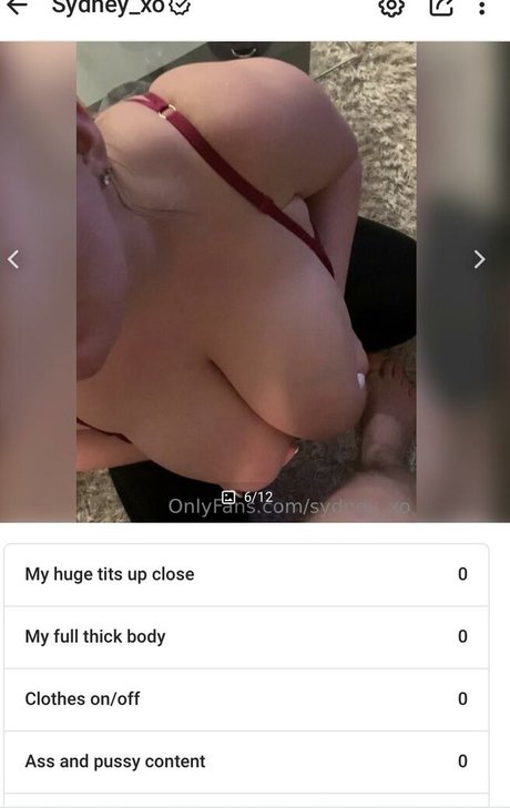 Sydney_xo nude leaked OnlyFans pic