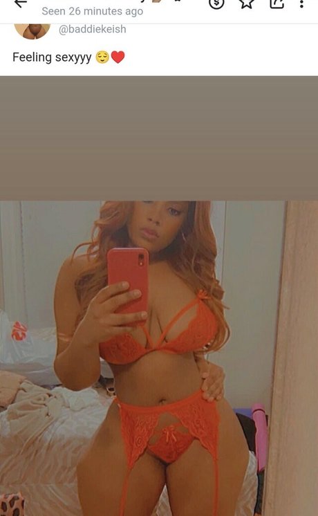 Baddiekeish nude leaked OnlyFans pic